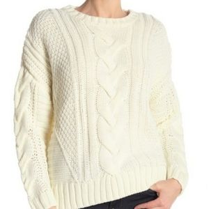 NEW ONE A knit sweater